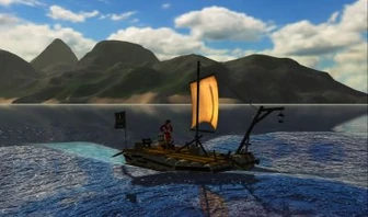 Picture of a 'Desperation' Raft