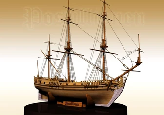Picture of a 'Postillionen' Frigate