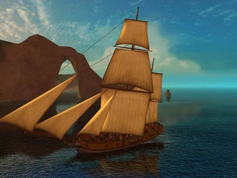 Picture of a 'Dolphyn' Heavy Ketch