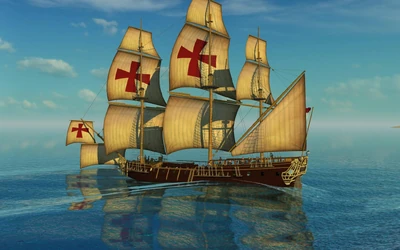 'Conquistador' Sleek Frigate
