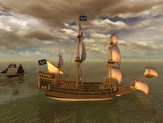 Picture of a 'Couronne' Galleon