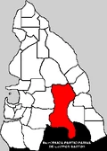 Localização da Serra no território portoclarense