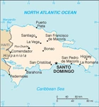 Map of Dominican Republic- Click to enlarge