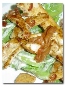 Australian Caesar Salad with Red Desert Spiced Chicken