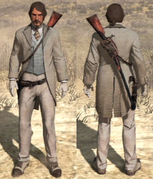 Raiden and Old Snake are a close 2. A and 2. B. F. Gentleman attire in RDR ...