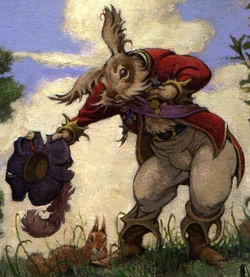 Basil Stag Hare by Troy Howell