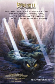 Redwall: The Graphic Novel, Back Cover