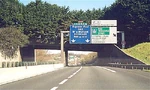 L'A63 au niveau de la sortie 5.1 (biffurcation A63-A64) (c) France Autoroutes