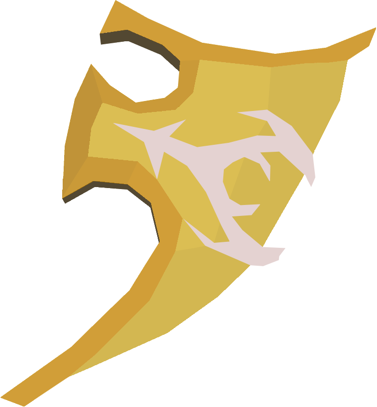 A detailed image of the Arcane spirit shield.