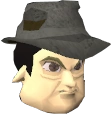 A detailed image of Slim Louie.