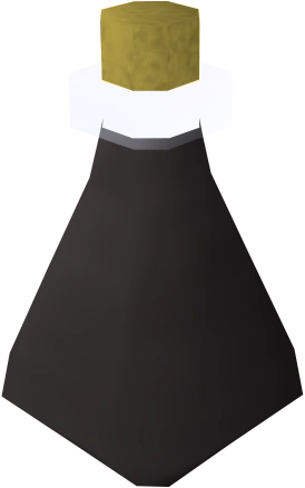 A detailed view of a fishing potion.