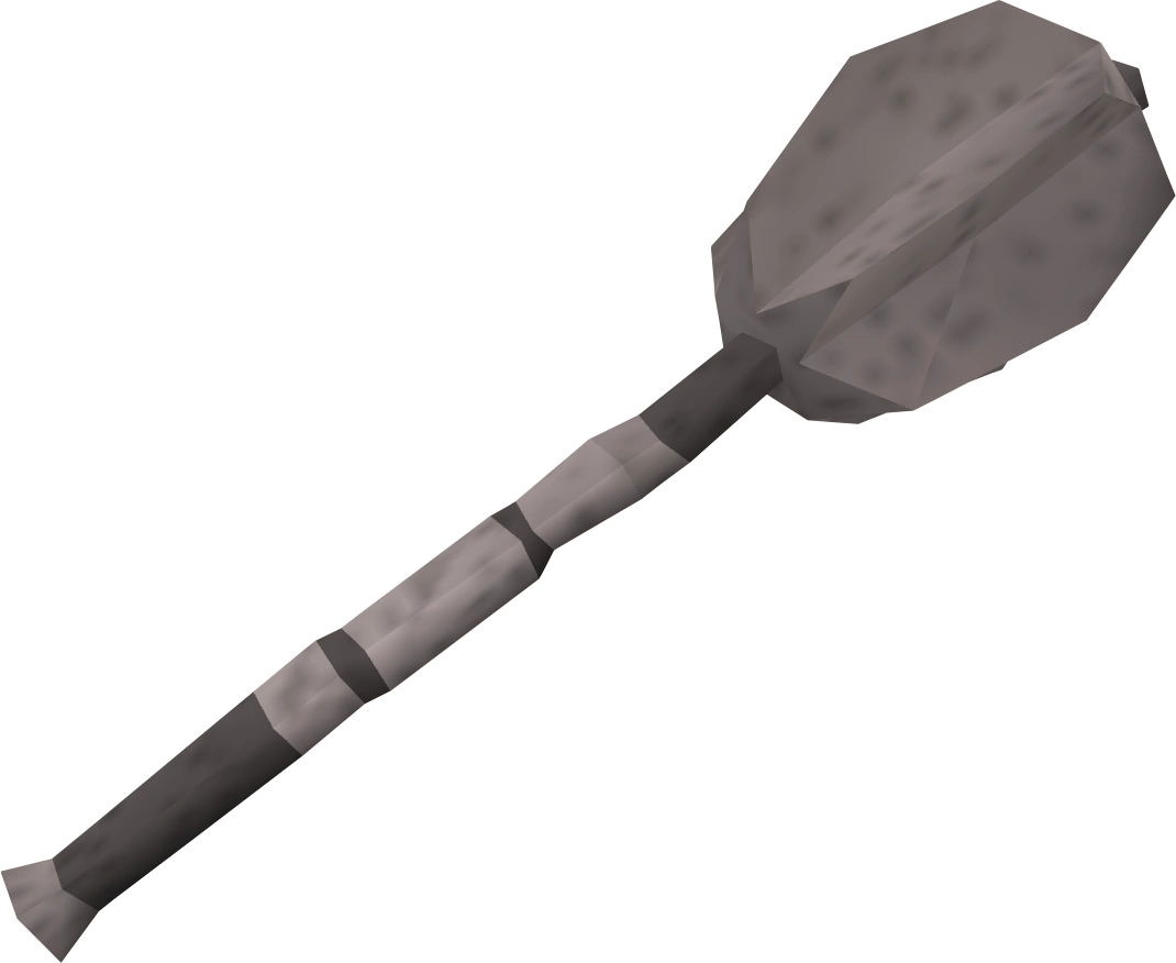 A detailed Ancient mace.