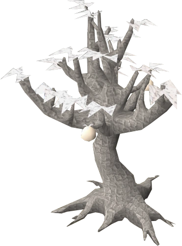 White tree