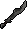 A player wielding an Iron scimitar.