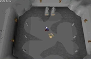 Waterfall Quest final room (before)