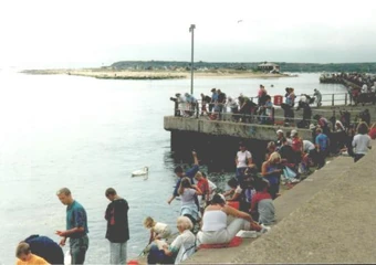 Mudeford Quay, July Photo credit: Philralph