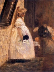 Olga Boznańska, Imieniny babuni, 1889