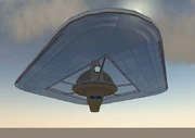 Plum telehub, one of the few flying ones, residents teleporting around the area of Plum would either end up at this TH or at the Welcome Area directly below it.