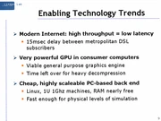 Hardware needs and hardware used.