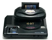Sega 32X attached to a Sega Mega Drive I
