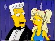 Britney Spears e Kent Brockman.