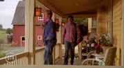 Clark and Jonathan argue about football.