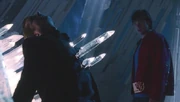 Clark triumphs over Brainiac.