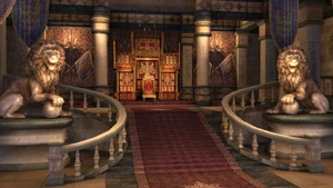 Ostrheinsburg Castle Throne Room from Soulcalibur IV