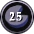 25 sec. Cooldown time