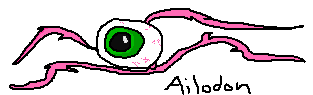 Artwork of an Ailodon.