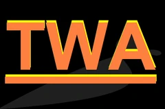 Het oude logo van TWA, een onderdeel van Quality Etc.