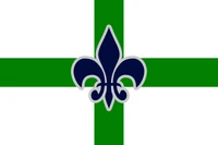 De vlag van Muntegu.