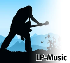 Het hippe logo van de nieuwe generatie: LP-Music