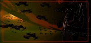 The UED fleet above Char