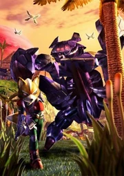 An aparoid unit sneaking up behind Fox.