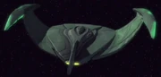 The Romulan's first, short lived, cloaking starship