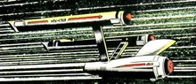 USS Confederate stardrive section.