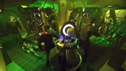 Jonathan Archer and Malcolm Reed aboard an assimilated Arctic Research Ship.