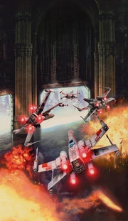 Rogue Squadrons piloter kæmper på Adumar.