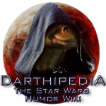 The first Darthipedia logo by AdmirableAckbar.