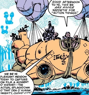 Ars Fivvle's floatboat