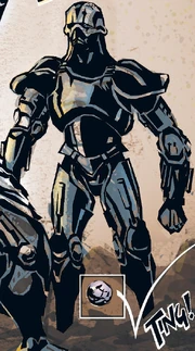 Durge in his original suit of armor.