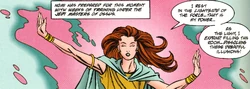 Nomi Sunrider, using the power of Force Light.