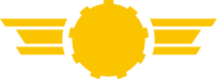 An Old Republic nine-spoked symbol