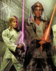 Siri and her Master, Adi Gallia.