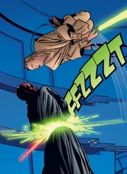 Darth Maul's death on Naboo.