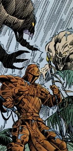 The death of Mandalore the Indomitable on Dxun.