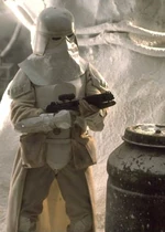 A snowtrooper on Hoth.