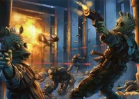 Rodians often engaged in clan wars.