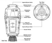Escape pod schematics.